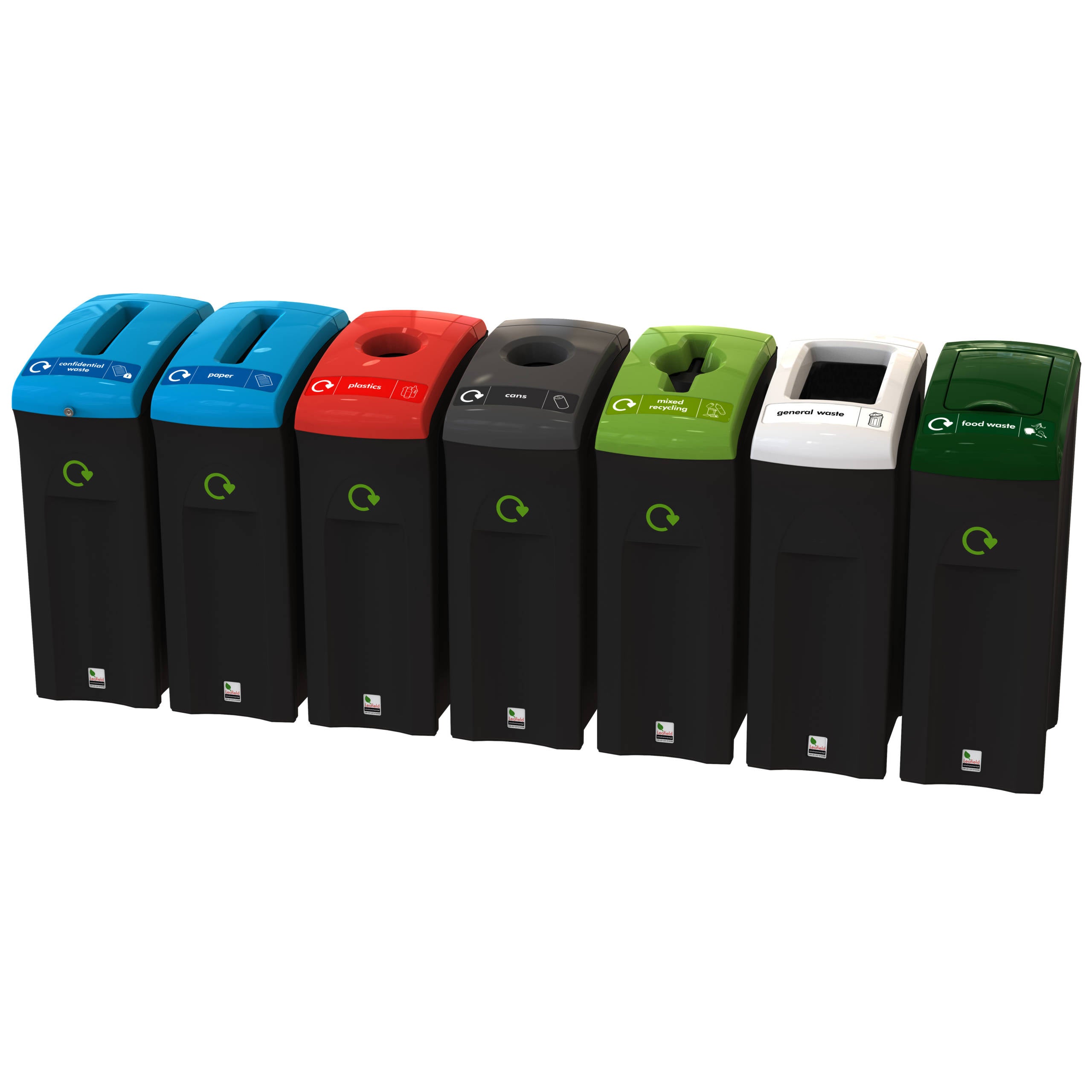 Envirobin Midi 82L Recycling Bin Package